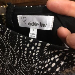 nickie lew Dresses - Beautiful black and white and gold dress nickie lew Dresses - Beautiful black and white and gold dress