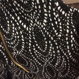 nickie lew Dresses - Beautiful black and white and gold dress nickie lew Dresses - Beautiful black and white and gold dress
