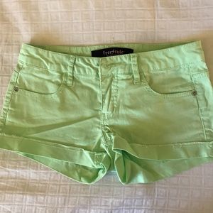 Mint Green - Women's shorts - size small
