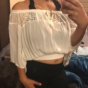 Hollister boho crop
