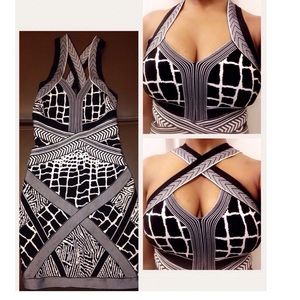 Celeb Boutique Spandex Dress- Safari Print