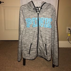 Victoria's secret pink zip up jacket