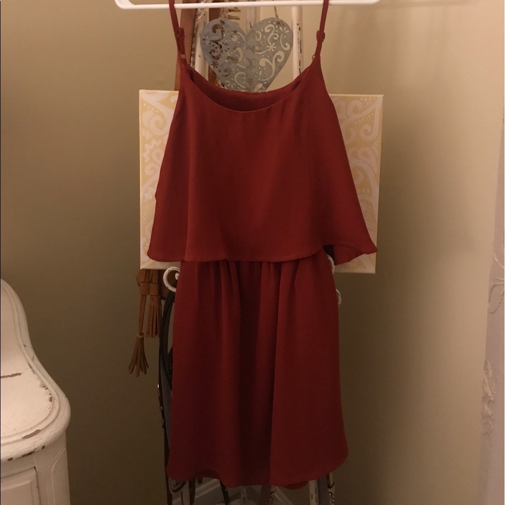 Red Tobi dress