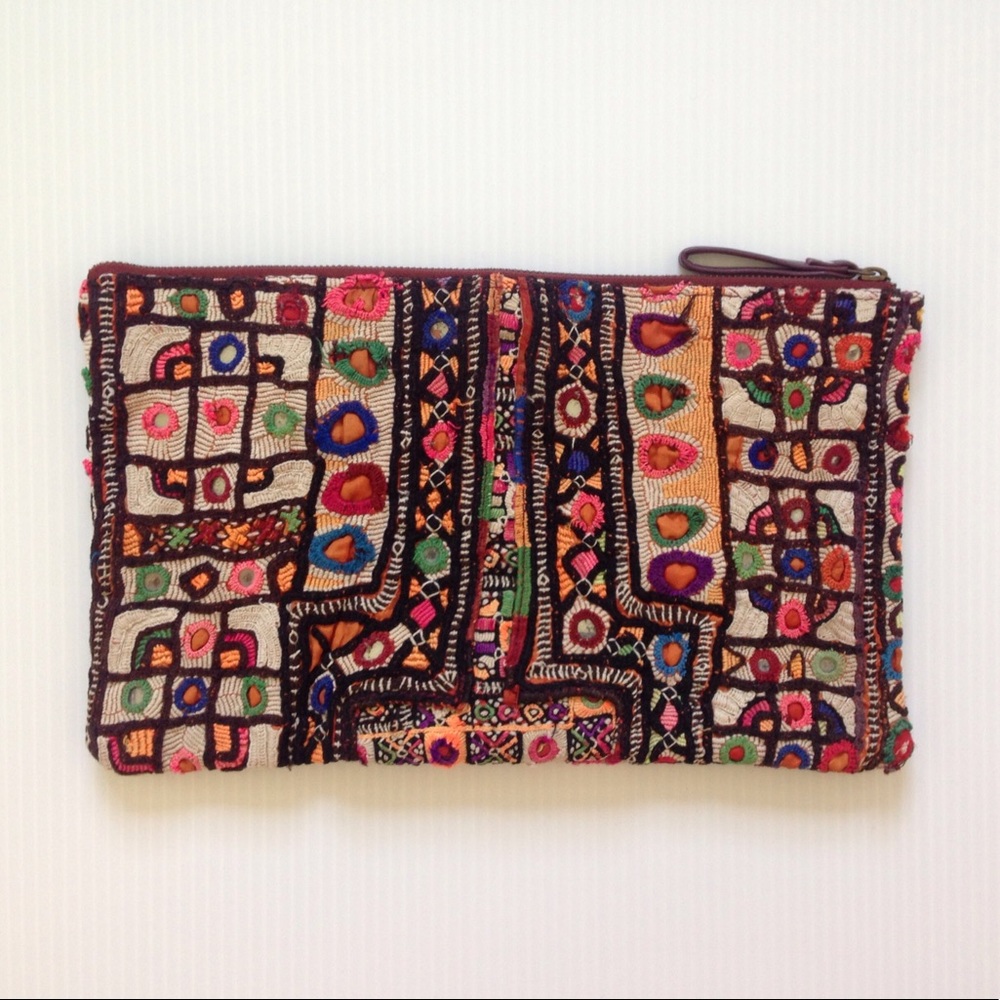 One-of-a-kind Embellished Clutch