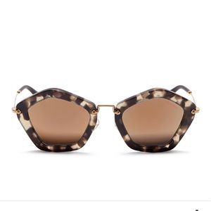 Miu Miu Pentagon sunglasses