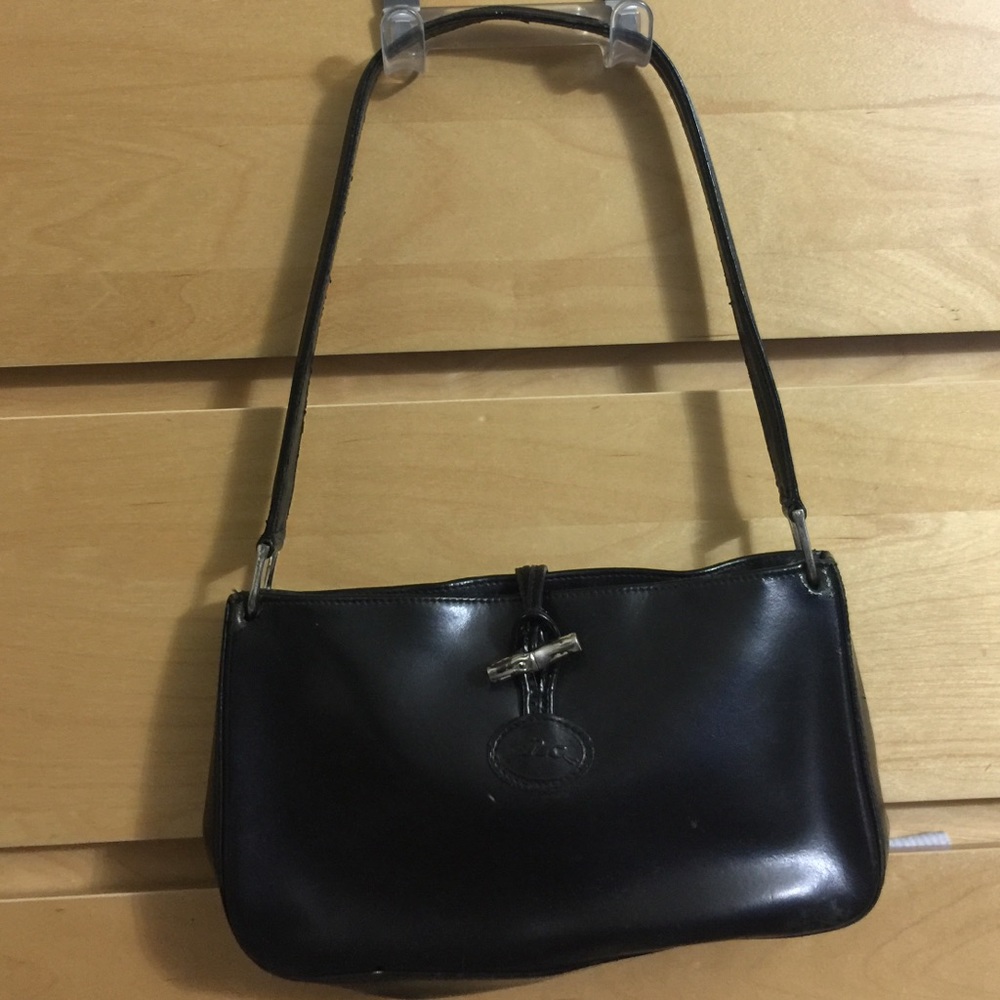 Longchamp leather handbag