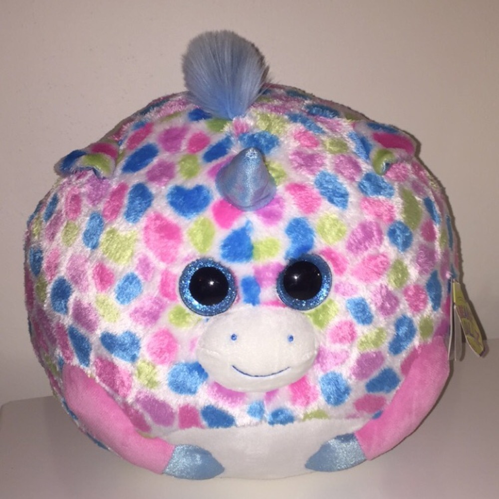 🦄Large Beanie Ball Unicorn - named "Fable"🦄
