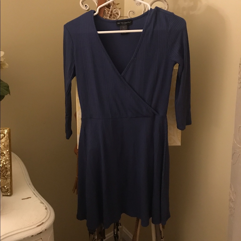 See You Monday wrap dress