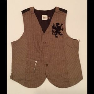 Fore Axel & Hudson Herringbone Vest