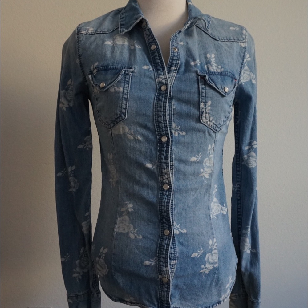 Denim shirt