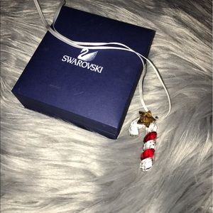 Swarovski Candy Cane Ornament