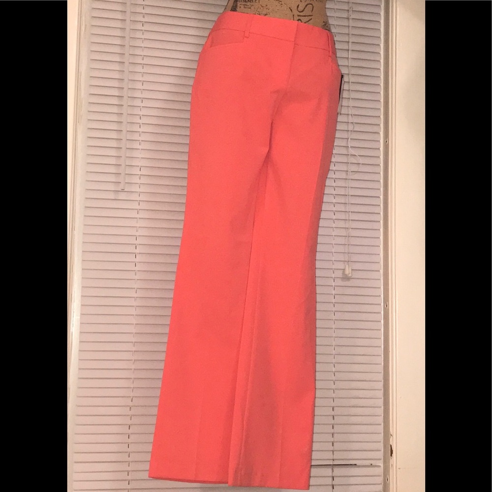 Coral dress pants