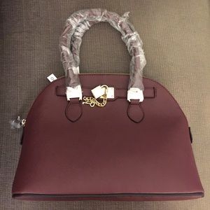 RARE Aldo Frattapolesine Bag in Oxblood