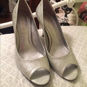 Silver heels