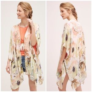 Anthropologie Hepatica Crochet Kimono