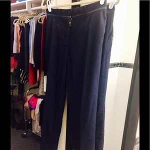 Tory Burch Women's Navy Blue Dress Pants Size 0