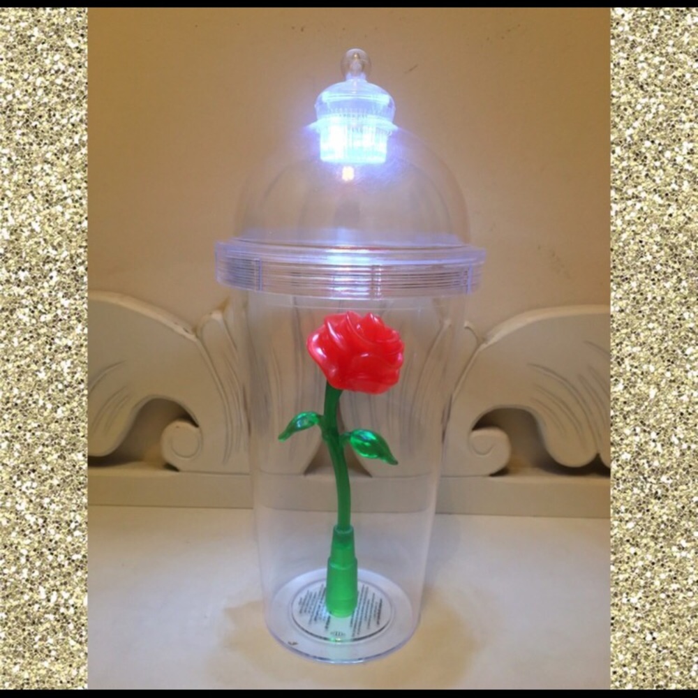 RESTOCK SOON Beauty & The Beast Enchanted Rose Cup - Picture 5 of 8