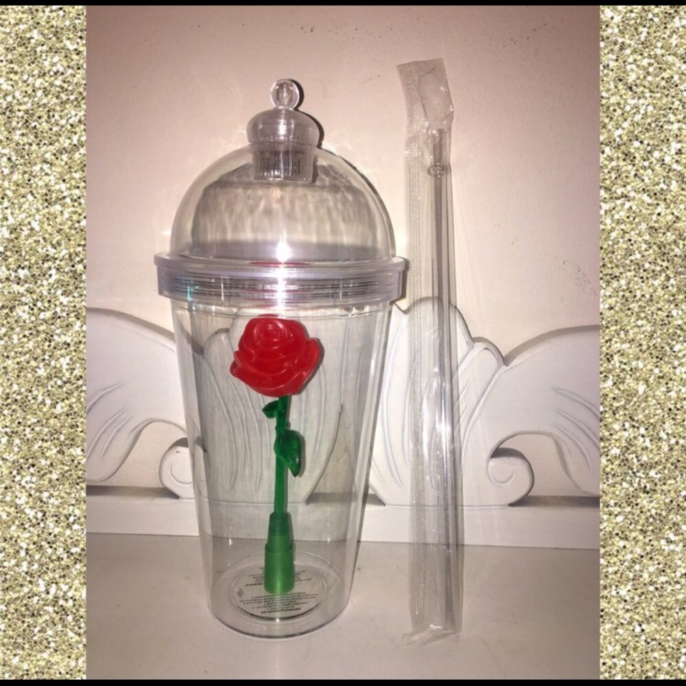 RESTOCK SOON Beauty & The Beast Enchanted Rose Cup - Picture 7 of 8