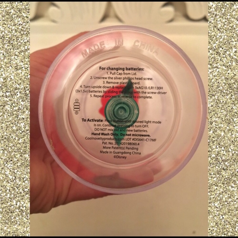 RESTOCK SOON Beauty & The Beast Enchanted Rose Cup - Picture 8 of 8
