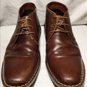 Steve Madden "Harken" Chukkas distressed leather