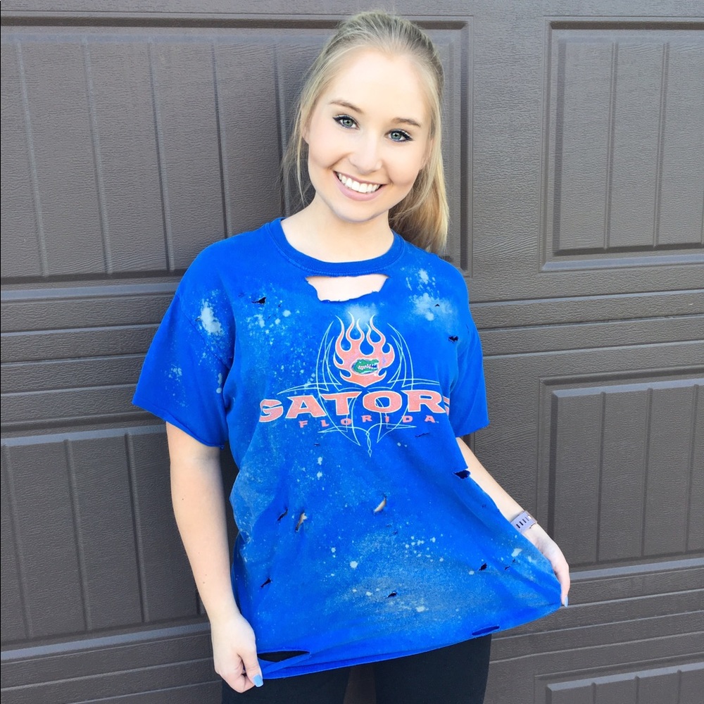 Distressed Florida Gators Shirt
