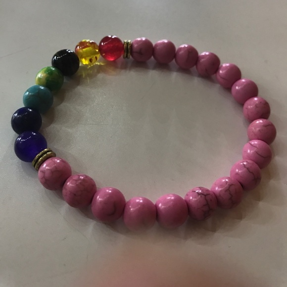 Natural healing chakra bracelet - Picture 3 of 8