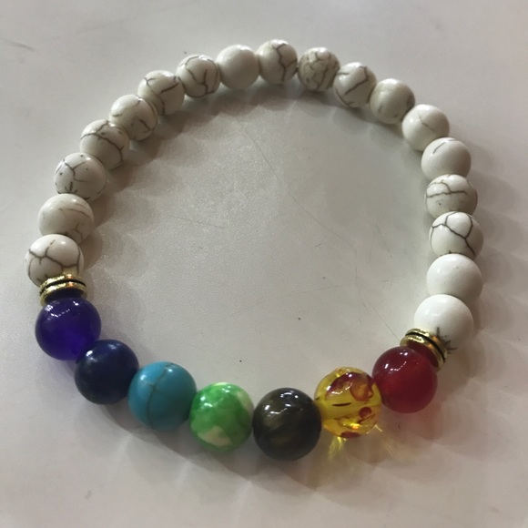 Natural healing chakra bracelet - Picture 4 of 8
