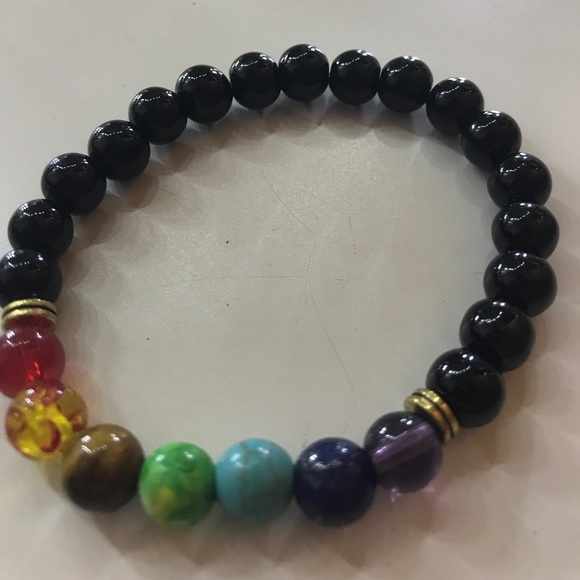 Natural healing chakra bracelet - Picture 5 of 8
