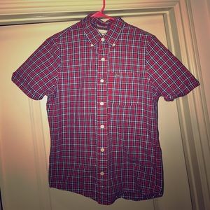 Short Sleeve Collar Shirt
