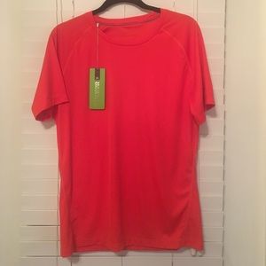 NWT Orange Mizuno Drylite Running Shirt Sz M