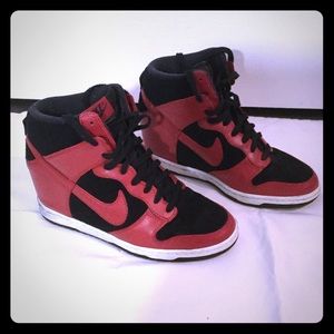 Nike Wedge High Top Dunks