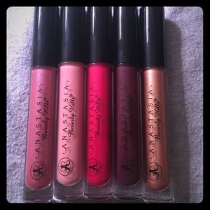 Anastasia Lipgloss Set of 5