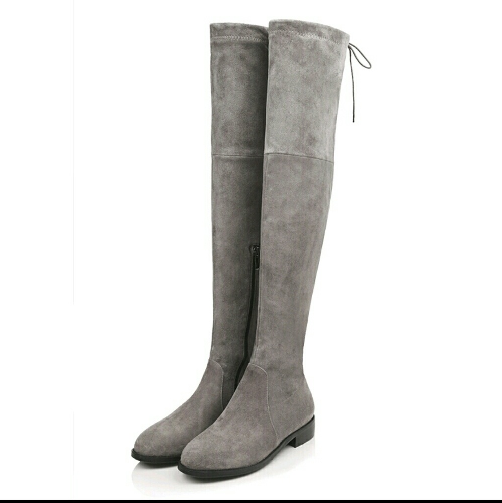 Brand new Soft suede over knee boots