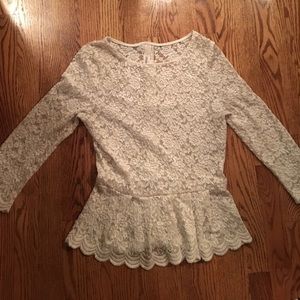 Francesca's lace Top