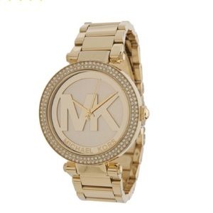 Michael Kors Gold Parker watch