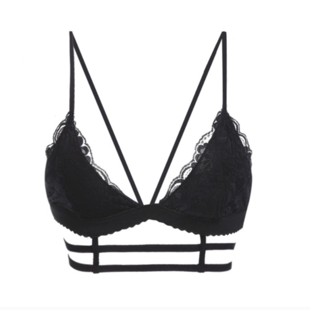 ❣Clearance! "Alessandra" ll Caged Lace Bralette ❤️ - Picture 3 of 6