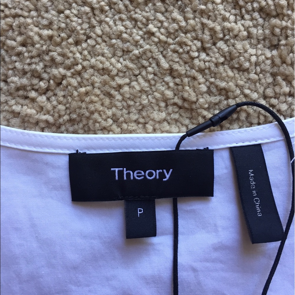 NWT Theory cotton 100% top - Picture 2 of 3