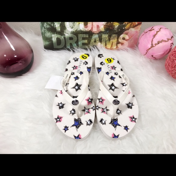 Coach Shoes - ❤️SOLD❤️ Authentic COACH SUMMER FLIP FLOPS/ 9