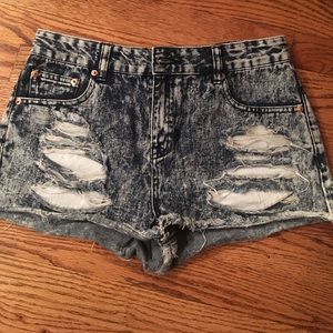 Forever21 Dark Wash Shorts