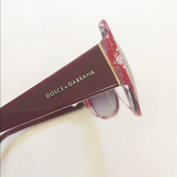 ?Sale?NWT Auth Dolce & Gabbana lace sunglasses main image 5