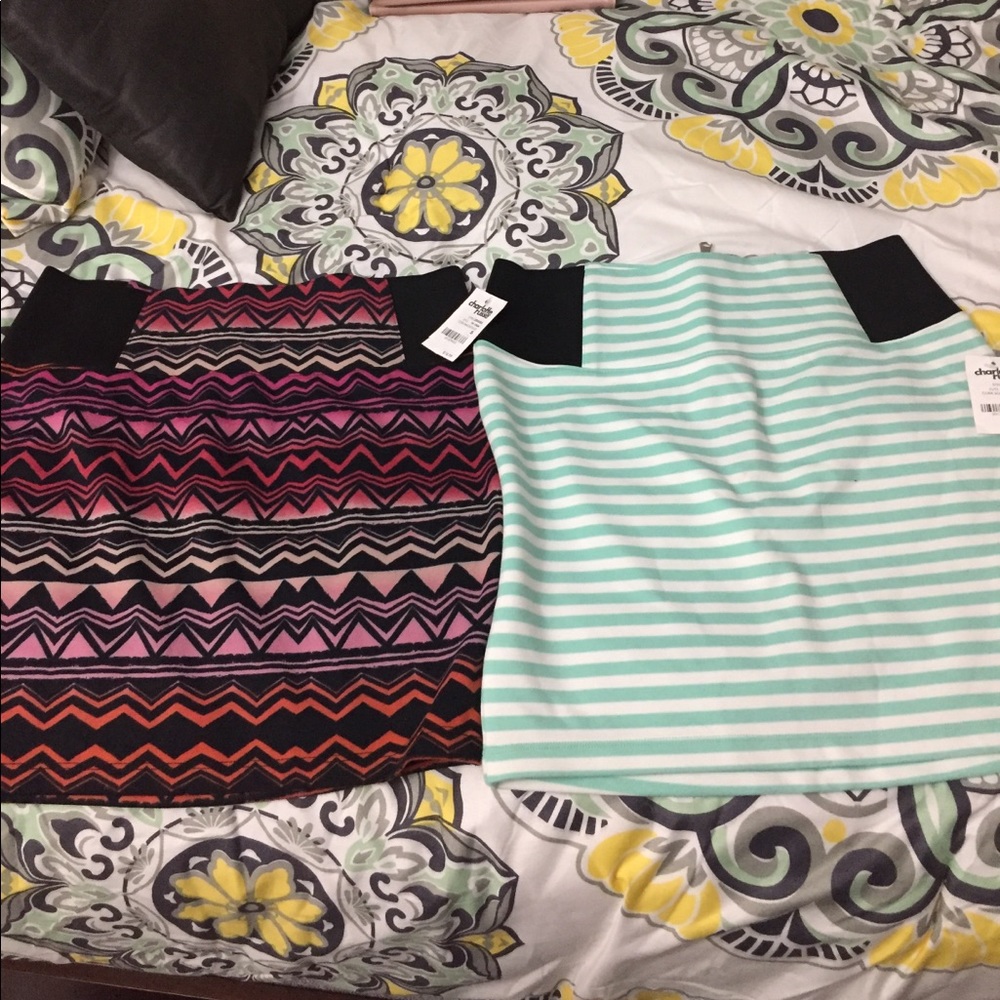2 Charlotte Russe skirt