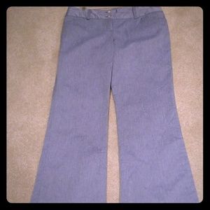 Blue trouser pant