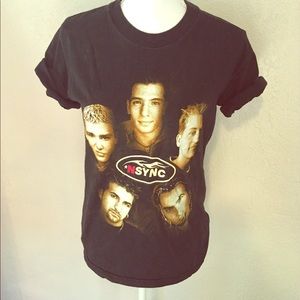 Vintage N'SYNC Concert T-Shirt (Size Small)