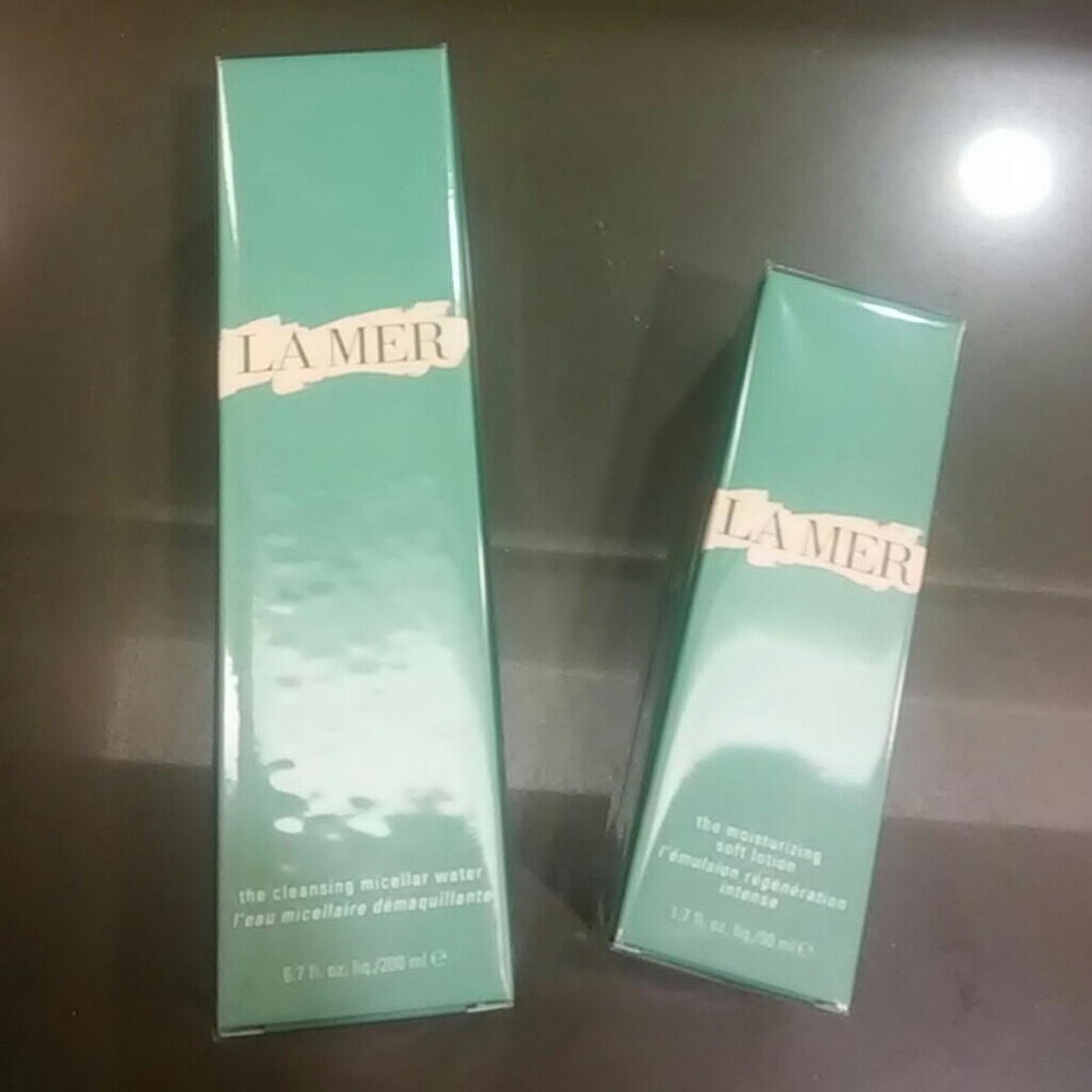 La Mer Lotion and Micellar water