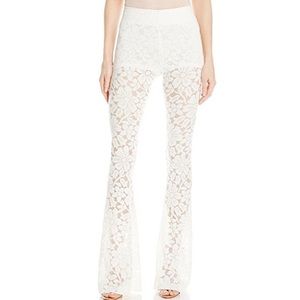Never worn Show Me Your MuMu flare lace pants!