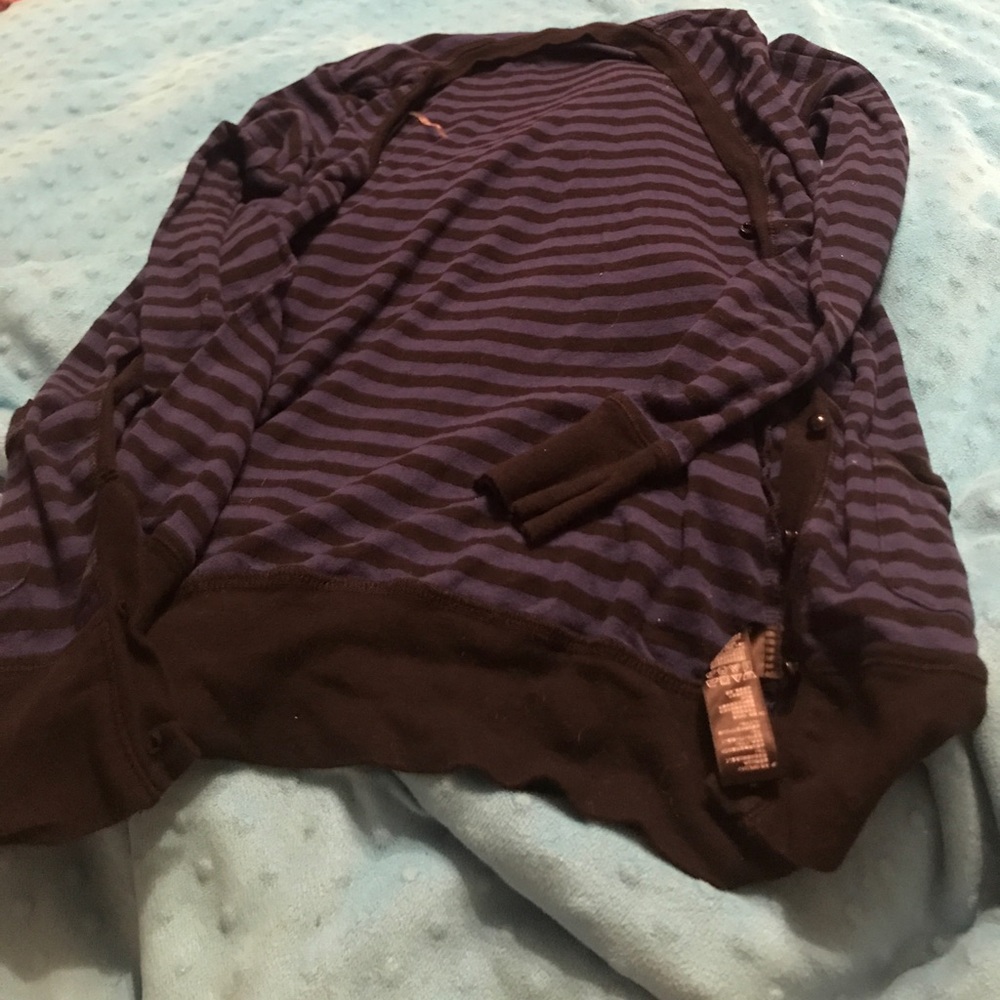 Blue Cardigan