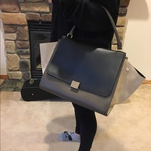 Celine Trapeze bag **LARGE size