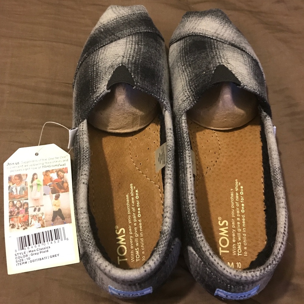 Toms Mens Classics Wools Slipon