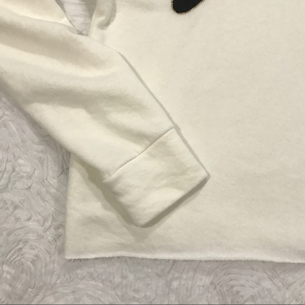 Juicy Couture "You Wish" Raw Edge Pullover - Picture 2 of 5