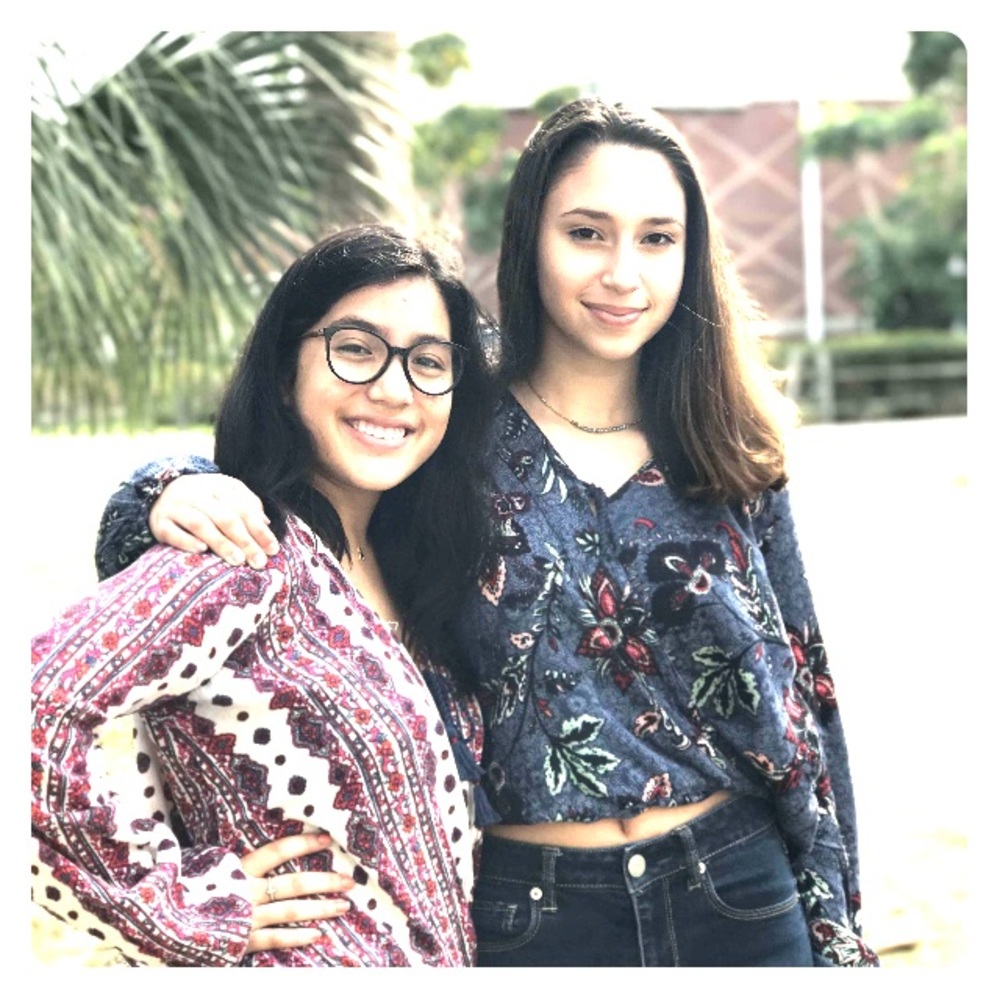 Ellie, The girl on the right :)